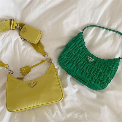 nylon prada bag dupe|Prada cahier bag dupe.